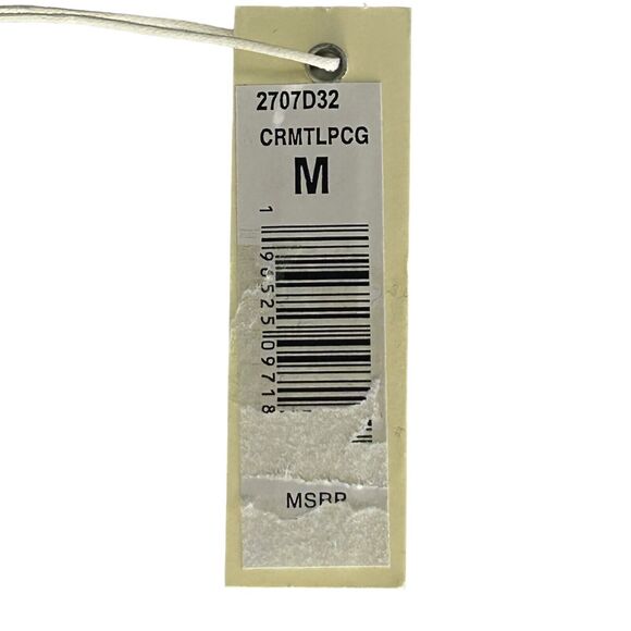 New MAX STUDIO Boho Print Faux Wrap Chiffon Boho Peasant Blouse Long Sleeve Sz M - Picture 10 of 11